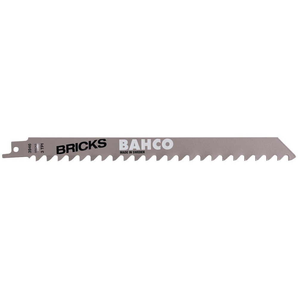 Reciprocating Saw Blades, Blade Material: Carbon Steel , Blade Length (Decimal Inch): 12.0000 , Blade Width (Decimal Inch): 2.1654 , Teeth Per Inch: 3  MPN:BAH961203ST1