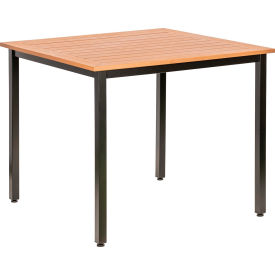 Lorell® Teak Outdoor Table LLR42684