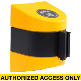 WallPro 450 Wall Mount Retractable Belt Barrier Yellow Case W/30' Yellow 