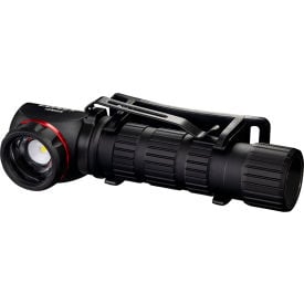 Coast® TXM50R LED Rechargeable Headlamp with Pocket Clip & Magnet 1250 Lumens Black 31188