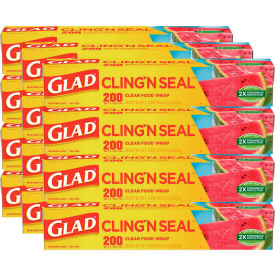 Glad® Cling'N Seal Plastic Food Wrap 200'L x 12