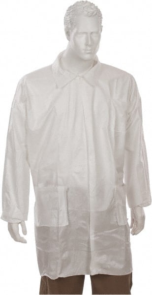 Pack of (30) Size S White Lab Coats with 3 Pockets MPN:KM-LC3-WE-KG-SM