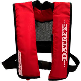 Datrex Manual/Automatic Inflatable Life Jacket USCG Type V Adult/Universal Red/Black DX1214RJ