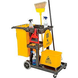 Impact® Janitor Cart - Gray 6850 6850