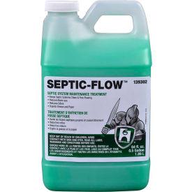 Hercules Septic-Flow ™ Septic System Maintenance Treatment 1/2 Gallon Bottle 6 Bt - 139302 - Pkg Qty 6 139302