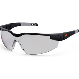 Ergodyne® Dellenger-AFS Safety Glasses w/ Adj. Temples In/Outdoor Lens Matte Black Frame 50067