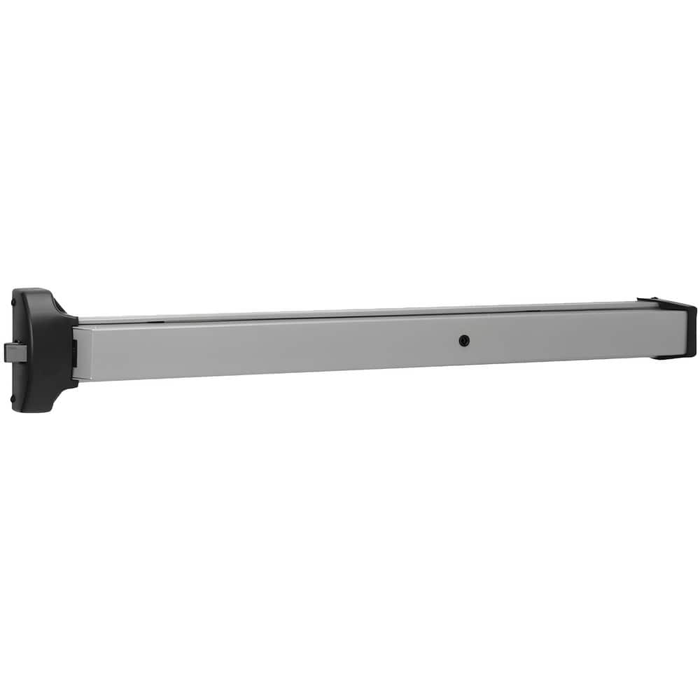 Push Bars, Material: Metal , Locking Type: Exit Device Only , Finish/Coating: Aluminum Painted , Maximum Door Width: 3ft , Minimum Door Width: 2.33ft  MPN:8300B 689