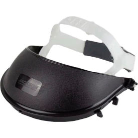 Jackson Safety® 170-SB Single Crown & Ratcheting Face Shield Headgear Black Pack of 40 29077