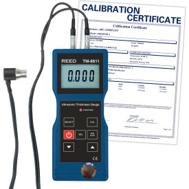 REED Ultrasonic Thickness Gauge & NIST 0.004