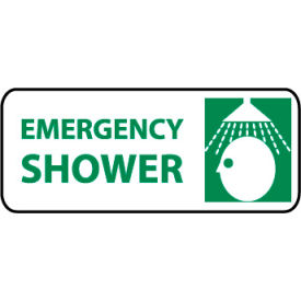 Pictorial OSHA Sign - Plastic - Emergency Shower SA116R