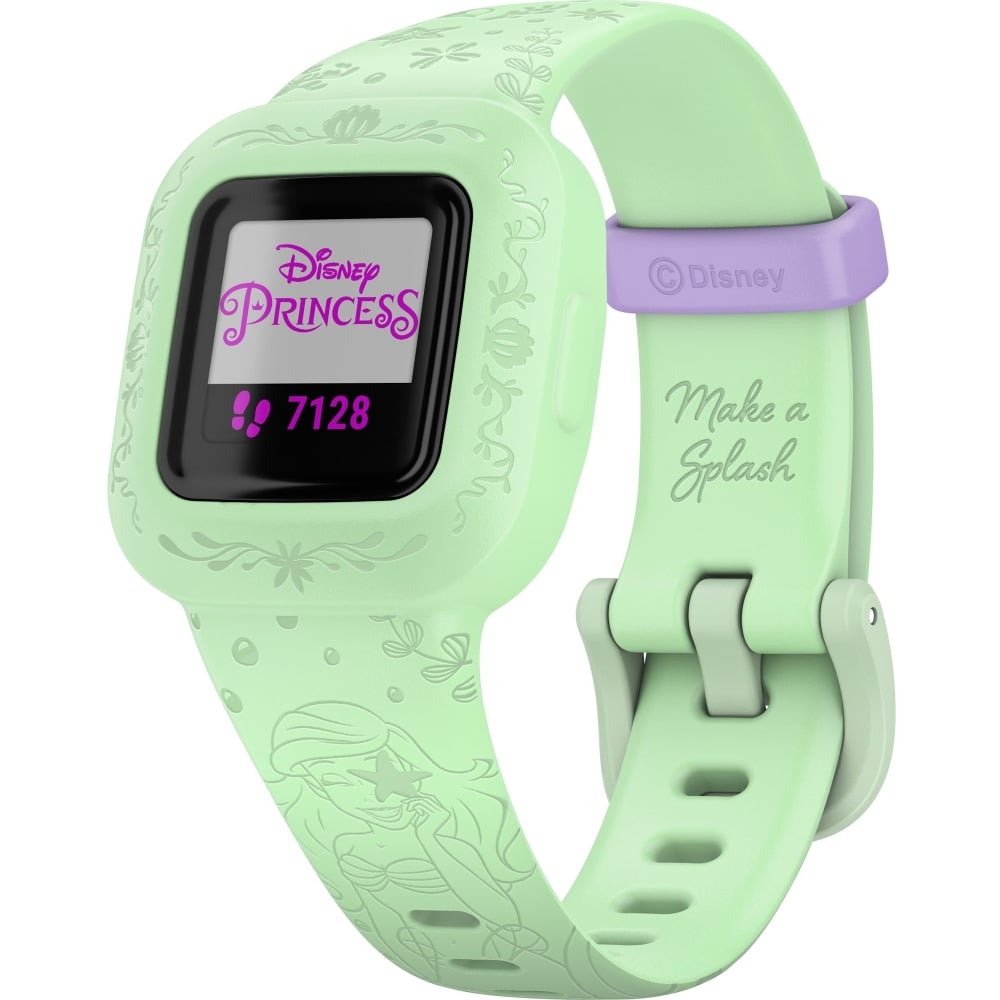 Garmin ve vofit jr. 3 Smart Watch - Disney The Little Mermaid - Silicone Band - Swimming, Health & Fitness, Tracking, Smartphone - Water Resistant Water Resistant MPN:010-02441-33