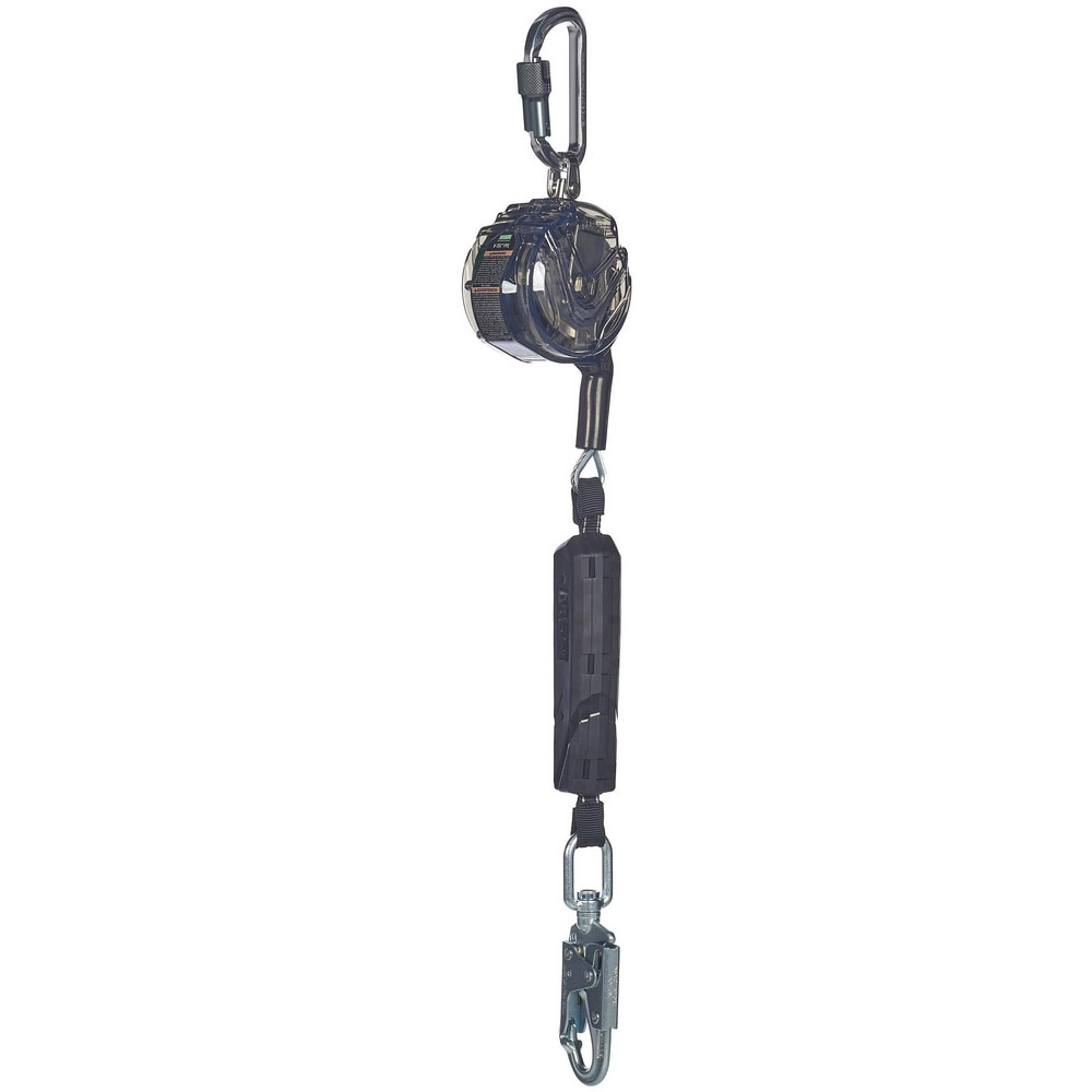 Self-Retracting Lanyards, Lifelines & Fall Limiters, Line Length: 10ft , Type: Self-Retracting Lanyard , Length (Feet): 10.000 , Load Capacity: 310lb  MPN:VTOHG-031-DE-A