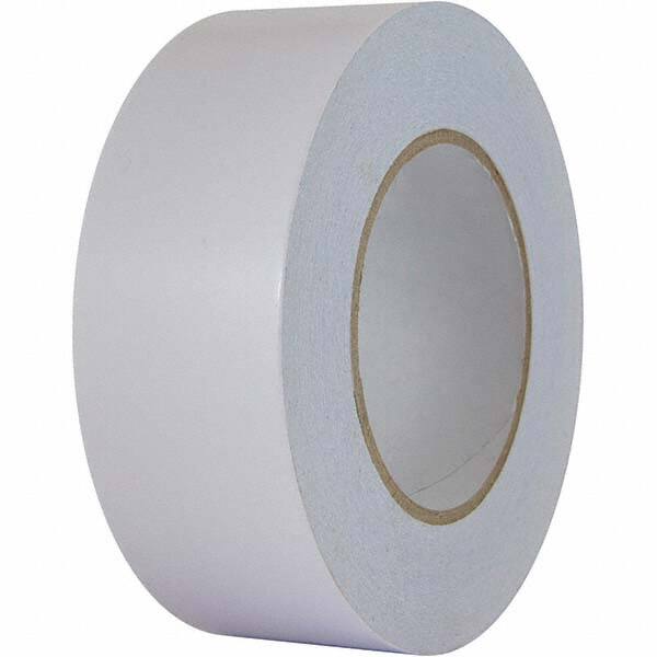 White Double-Sided Paper Tape: 60 mm Wide, 50 m Long, 6.8 mil Thick, Acrylic Adhesive MPN:DCT085A6050