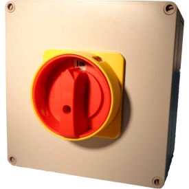 Enclosed Disconnect Switch; 80A 3 Pole + Ground Terminal Poly Impact Res IP66 N4X UL Certified ML2-080-V-9966-1850-PE