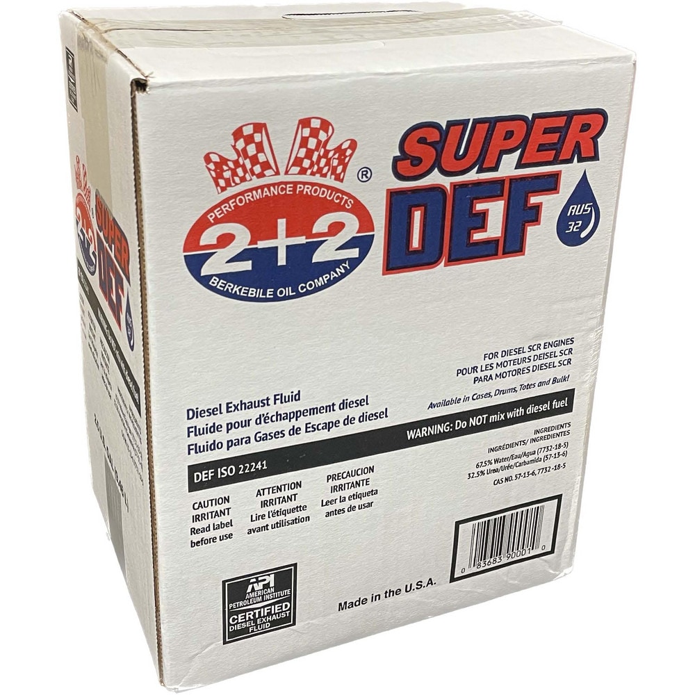 Exhaust Fluids, Container Size: 2.5gal , Features: Changes diesel exhaust emissions into nitrogen and water. , Container Type: Jug  MPN:BDEF25