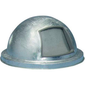 Witt Industries Dome Lid For Mesh Trash Can Silver 5555-G