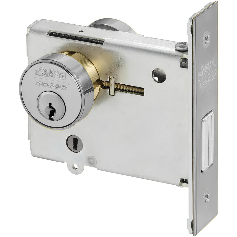 Deadbolts, Deadbolt Type: Deadlock , Lock Type: Double Cylinder , Key Type: Keyed Different , Mount Type: Mortise , Material: Steel  MPN:DL4112-625