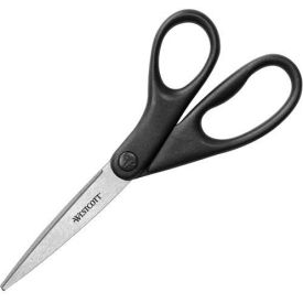 Westcott 13139 All Purpose Design Line Straight Scissors Metallic Black 8