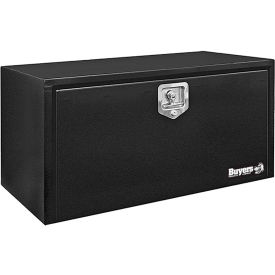 Buyers Steel Underbody Truck Box w/ Stainless Steel T-Handle - Black 18x18x36 - 1702305 1702305