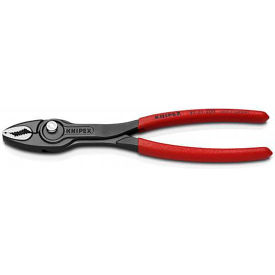 Knipex® TwinGrip Slip Joint Plier W/ Polished Head & Plastic Coated Handle 8