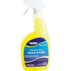 GoVets™ Stainless Steel Cleaner & Polish 32 oz. Trigger Spray Bottle 6/Case 288670