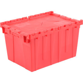 GoVets™ Plastic Shipping/Storage Tote w/ Attached Lid 21-7/8