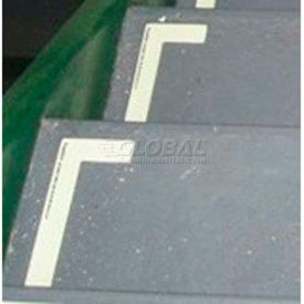 Photoluminescent Aluminum 'Left' L-Shaped Step Marker 83-60027