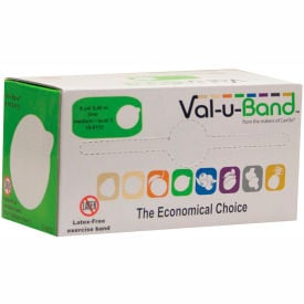 Val-u-Band® Latex Free Exercise Band Lime - Level 3 6 Yard Roll/Box 10-6113