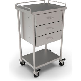 John Boos® Stainless Steel Mobile Utility Table 20 x 16