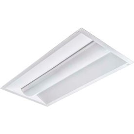 Commercial LED Troffer Panel 2' x 4'  Tunable Power & CCT 0-10v Dim - Pkg Qty 2 CLP7-2X4-TF-50WD-SPCDN