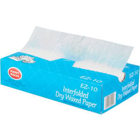 Handy Wacks© Interfolded Dry Waxed Paper Deli Sheets 10