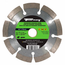 Forney® Diamond Cut-Off Blade Segmented 4-1/2