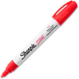 Sharpie® Paint Marker Oil-Based Medium Red Ink 1 Each 35550