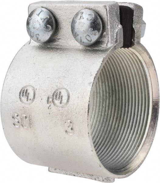 Conduit Coupling: For Rigid & Intermediate (IMC), Malleable Iron, 3