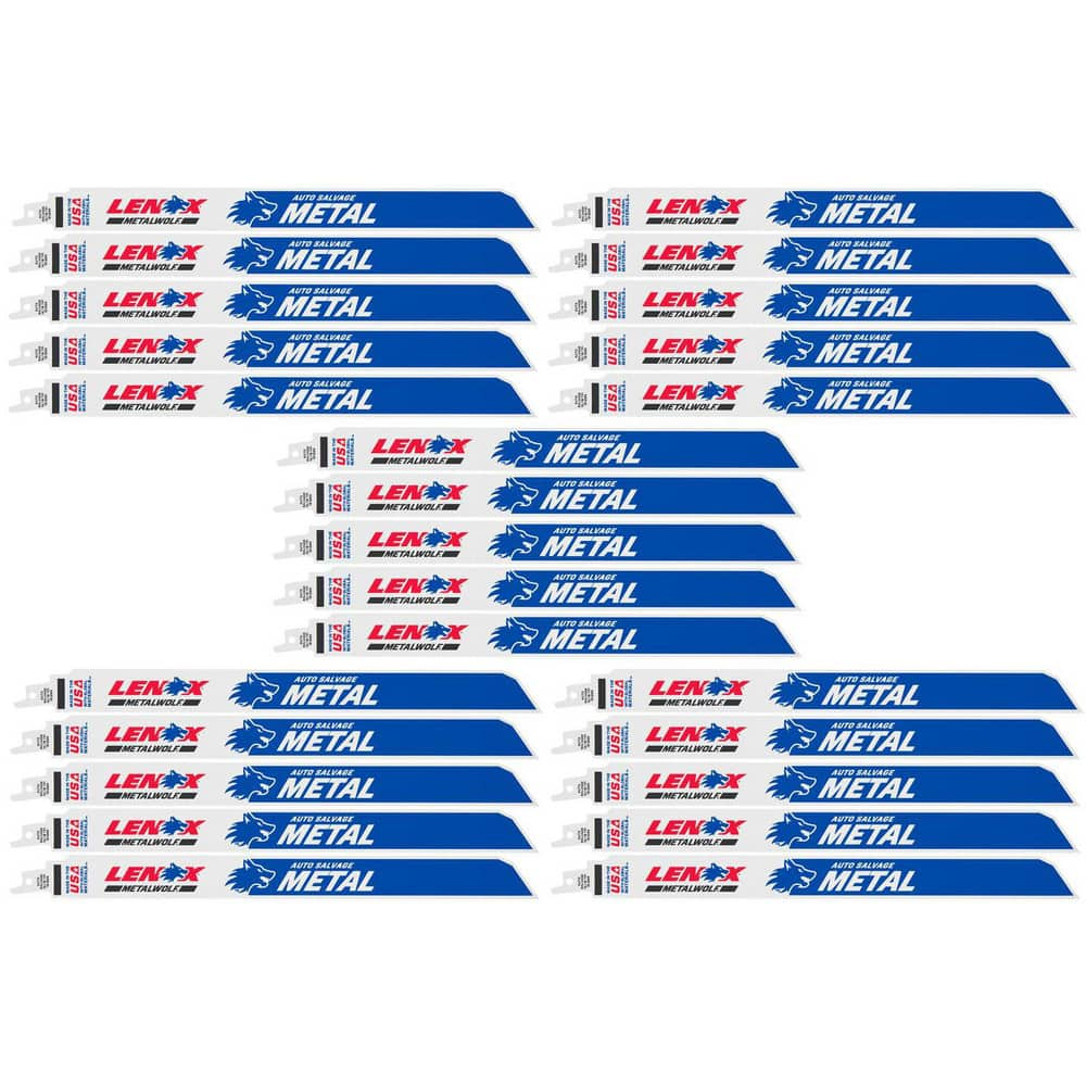 Reciprocating Saw Blades, Blade Material: Bi-Metal , Blade Length (Inch): 12 , Blade Width (Inch): 1 , Teeth Per Inch: 12 to 16  MPN:1954463