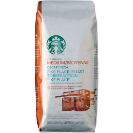 Starbucks® Coffee Ground Pike Place Decaf 1lb Bag 011029358