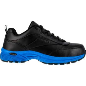 Reebok® RB4830 Men's Ateron Black and Blue Sport Oxford Black/Blue Size 9 M RB4830-9M