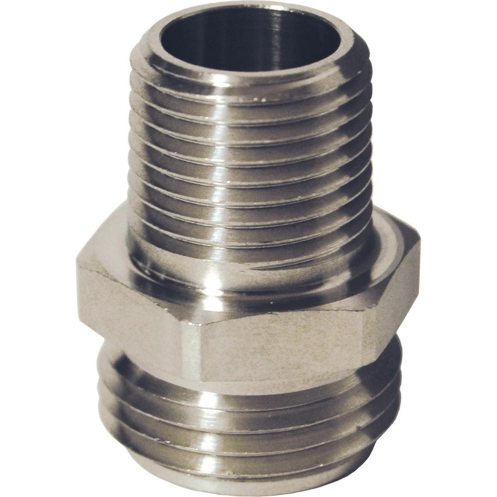 Garden Hose Fittings & Repair Kits, Kit Type: Adapter , Connector Type: Male Hose x Male Pipe , Compatible Hose Diameter: 0.75 , Thread Size (Inch): 3/4 x 3/4  MPN:5081212SS