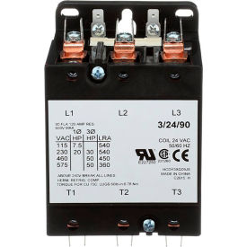 Tradepro® Contactor 90 Amp 24V 3 Pole TP-CON-3/24/90