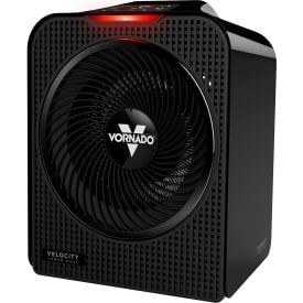 Vornado Velocity 5 Whole Room Space Heater with Digital Adjustable Thermostat 120V 1500W Black EH1-0161-06