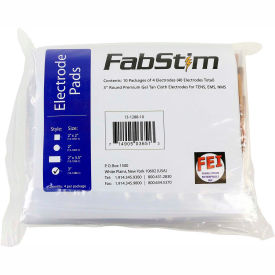 FabStim® Self-Adhesive TENS Electrodes Round 3