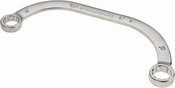 Obstruction Box End Wrench: 12 Point, Double End MPN:57.14X16