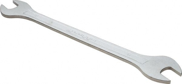 Extra Thin Open End Wrench: Double End Head, 16 mm x 17 mm, Double Ended MPN:31.16X17