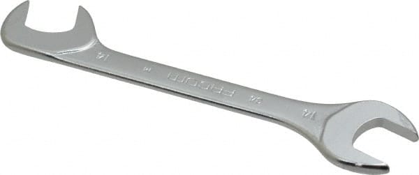 Extra Thin Open End Wrench: Double End Head, 14 mm, Double Ended MPN:34.14