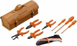 Combination Hand Tool Set: 8 Pc, Insulated Tool Set MPN:2180B.VSE