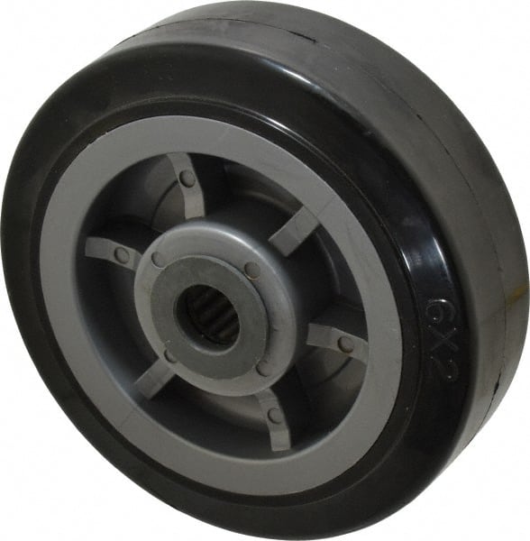 Caster Wheel: Rubber MPN:E-526-RC