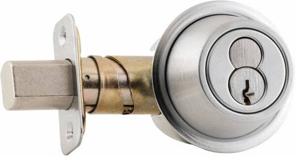 Deadbolts, Deadbolt Type: Double Cylinder , Lock Type: Mechanical , Finish: Satin Chrome  MPN:D231B 626