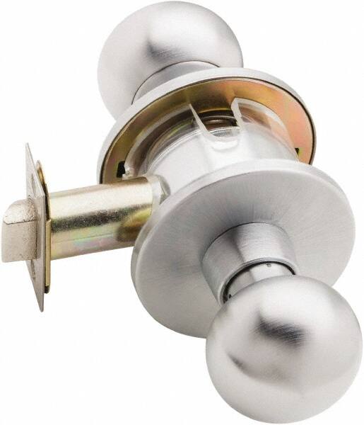 Satin Chrome Passage Knob Lockset MPN:X101S HY 626