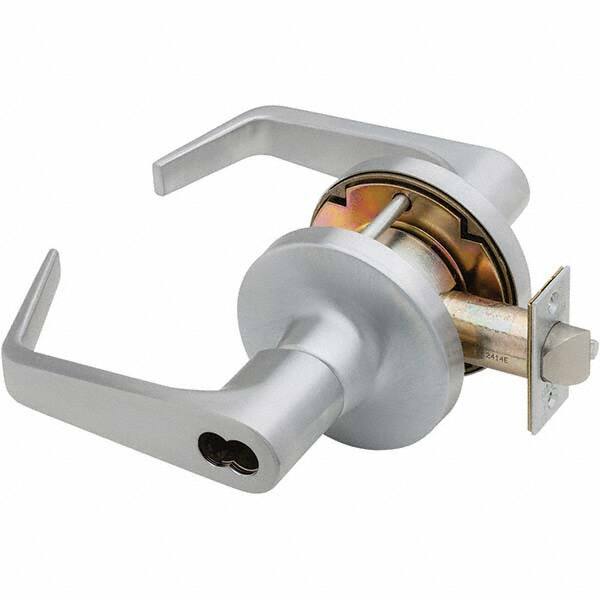 Entrance Lever Lockset for 1-5/8 to 2-1/8