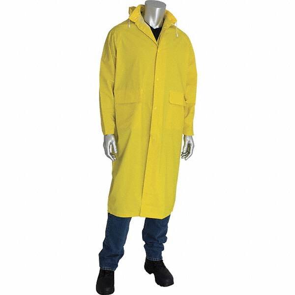 Rain Jacket: Size 3X-Large, Yellow, Polyester MPN:205-300FR/3X